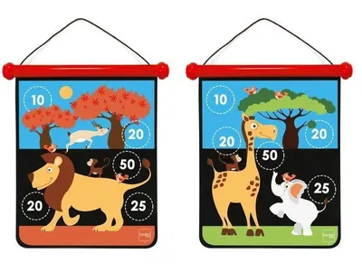 Zdjęcie produktu dla Rzutki magnetyczne rozmiar M Safari