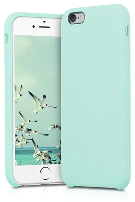 Produktbild von kwmobile 40223.71, Hauthülle, Apple, iPhone 6/6S, 11,9 cm (4.7"), Mintfarbe