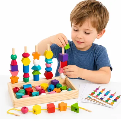 Produktbild von Finger Cube Geduldsspiel, IQ Spiel Drehwürfel für Kinder und Erwachsene, Anti-Stress Denkspiel zur Förderung von Logik, Konzentration und Geschicklichkeit