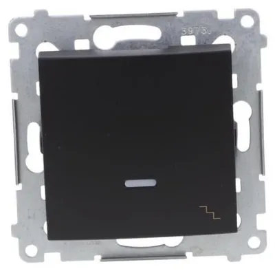 Imagen del producto de Interruptor De Escalera Con Luz Led (Módulo) 10A, 250V, Conectores Rápidos,  Dw6L.01/49