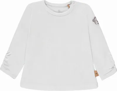 Produktbild von Weißes Langarm-T-Shirt für Mädchen Bellybutton