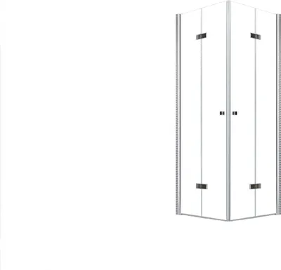Produktbild von Glaszentrum Hagen 80x80x195 cm Hera Eck Duschkabine