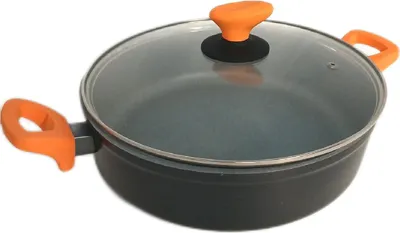 Produktbild von San Ignacio Topf Kochgeschirr Lavacio 28 cm Aluminium Deckel geschmiedet Qualität langlebig robust