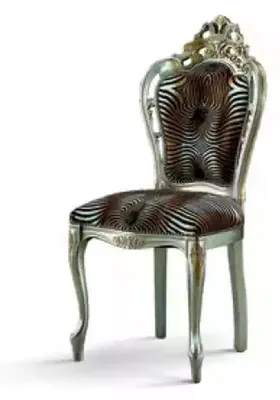 Produktbild von Luxus Stuhl Sessel Möbel Esszimmer Designer Holz Möbel Lehnstuhl Neu