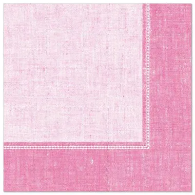 Immagine prodotto di 250 tovaglioli Papstar ROYAL Collection 1/4 di piega 40 cm x 40 cm rosa Linum 88314 Tovaglioli premium in tessuto con buona piegabilità