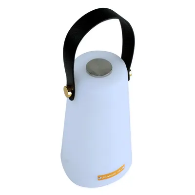 Produktbild von Kabellose LED Tischlampe mit Akku – 15 Farben, Fernbedienung & IP54 (schwarzer Henkel)