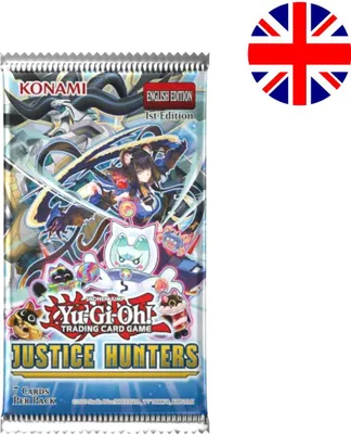 Produktbild von Yu-Gi-Oh! Justice Hunters Booster Englisch