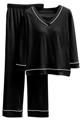 Produktbild von Zweiteiliges Damen-Pyjama-Set für den Heimgebrauch