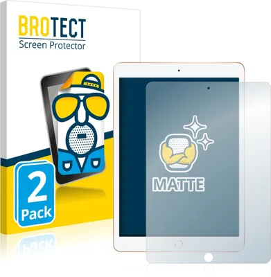 Produktbild von 2x BROTECT Schutzfolie für Apple iPad WiFi / Cellular 10.2" 2019 Displayschutz Displayschutzfolie Folie Matt Entspiegelungsfolie
