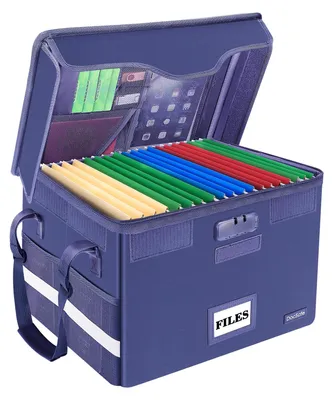 Productafbeelding van DocSafe archiefkist, brandwerende documentenkist met slot, voor archivering en organisatie