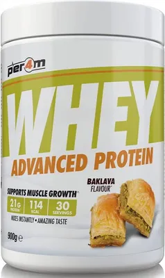 Produktbild von Per4m Whey Advanced Protein (900g) Baklava - Eiweiße - Molkenprotein-Mischung