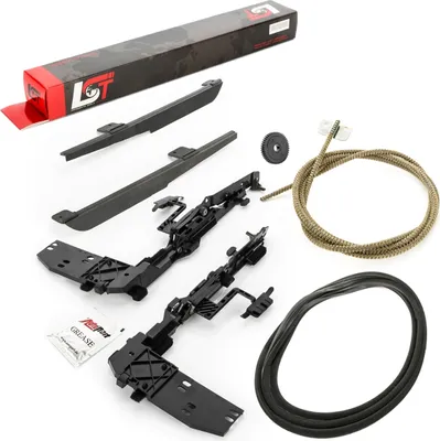 Produktbild von Original LST Schiebedach Reparatursatz Set mit Gleitschienen für MERCEDES W124