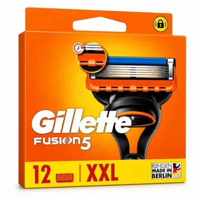 Produktbild von Gillette Fusion5 Ersatzklingen, Rasierer, 12 Stück Original