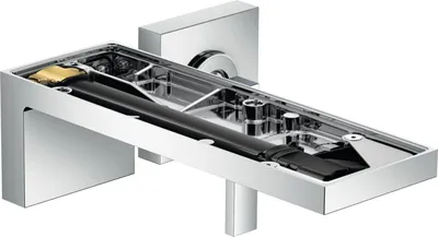 Obrázok produktu pre AXOR MyEdition podomietková jednopáková umývadlová batéria pre montáž na stenu s výtokom 221 mm bez dosky chróm, 47062000