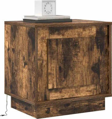 Obrázek produktu pro vidaXL Noční stolek, 2 ks, kouřový dub, 44 x 34,5 x 45 cm
