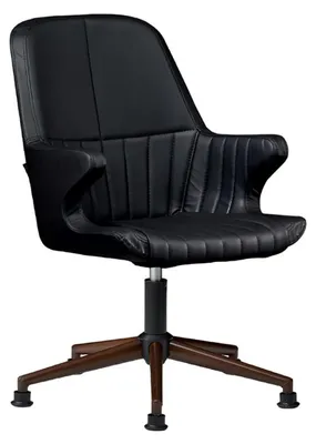 Immagine prodotto di Poltrona Ufficio Studio Rivestimento in pelle Sedie girevoli per computer Conferenza