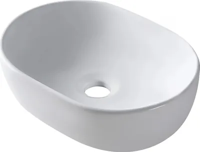 Obrázek produktu pro Balneo umyvadlo FIORA 48x35 cm keramické bílé oválné do koupelny