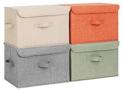 Produktbild von Set aus 4 Aufbewahrungsboxen mit Deckel