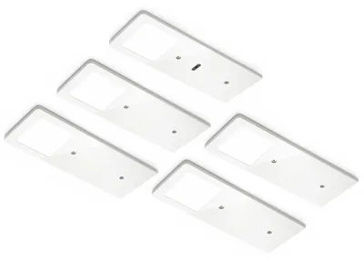 Obrázek produktu pro Naber AstraLED SE bílá, osvětlení pod skříňku, sada 5, teplá bílá 3000 K 7063342
