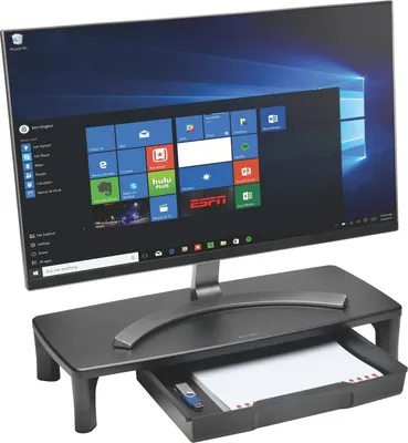 Produktbild von Kensington SmartFit Monitorständer mit Schublade, Schwarz