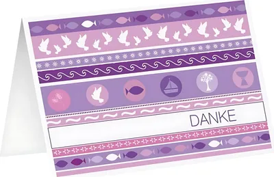 Produktbild von Danksagungen 4/4 Kommunion, Konfirmation - Marie