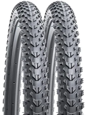 Image de Lot de 2 pneus de VTT, dimensions 24 x 1,95