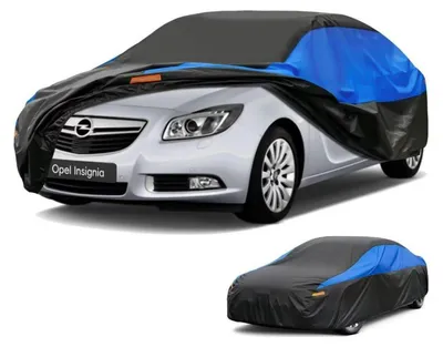 Obrázok produktu pre Ochranný obal na auto, vodeodolný a priedušný, pre model Insignia (ročníky 2008-2024), farby: čierna, modrá