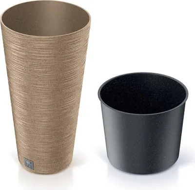 Obrázek produktu pro Květináč FURU SLIM ECO WOOD 30cm naturo