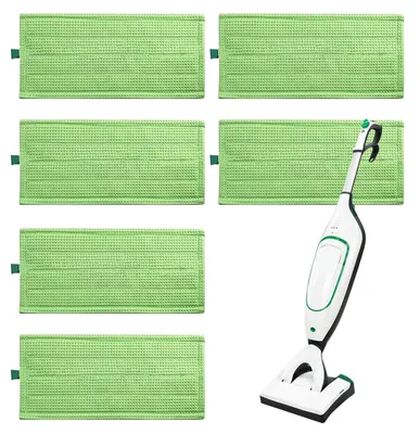 Productafbeelding van 6 Stuks Microvezel Vloermop Pads voor Vorwerk Stofzuigers