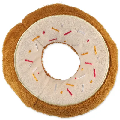 Produktbild von Spielzeug DOG FANTASY donut weiß 19 cm 1 Stück