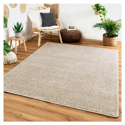 Produktbild von Kurzflor Teppich Cambridge, Beige, Größe: 200x300 cm