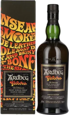 Image de Ardbeg GROOVES Islay Single Malt Limited Edition 46% Vol. 0,7l en boîte cadeau