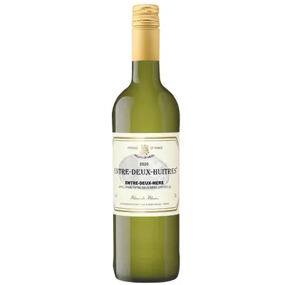 Produktbild von Entre Deux Huitres Entre Deux Mers ein trockener Weißwein 750ml