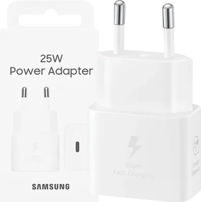 Image de Samsung Ep-T2510Nwegww Gan Usb-C 25W Sfc Charger - Blanc
