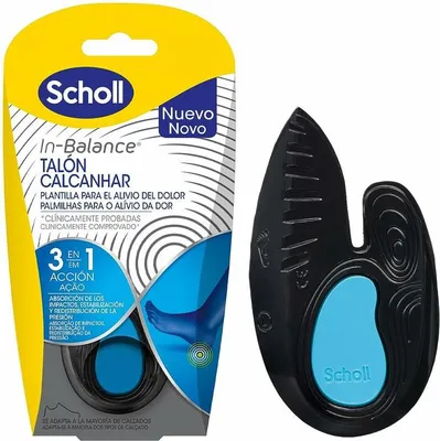 Image de Semelle intérieure Scholl Soulagement des douleurs au talon et à la cheville T/L