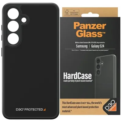 Zdjęcie produktu dla PanzerGlass ® HardCase Black w. D3O® Samsung Galaxy S24, Pokrowiec, Samsung, Samsung - Galaxy S24, Czarny