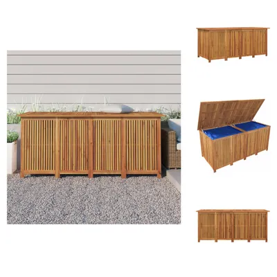 Produktbild von vidaXL Gartenbox 175x80x75 cm Massivholz Akazie -  Gartenboxen