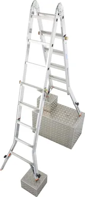 Produktbild von Krause Aluminium-Teleskopleiter MONTO TeleVario 6,05 m
