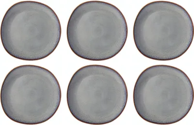 Zdjęcie produktu dla by Villeroy & Boch Lave Beige Zestaw 6 talerzy obiadowych beżowych D. 28cm Kamionka