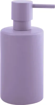 Productafbeelding van Spirella zeepdispenser, keramiek, ribbeloppervlak, lavendelkleurig