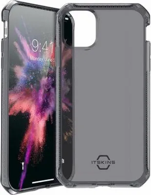 Produktbild von ITSKINS ITSPECLEARIP6119BLK, Apple iPhone 11, Schwarz