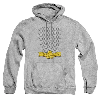 Image de Justice League - Sweat à capuche unie pour hommes/femmes, modèle TV40607 (Taille S) (Couleur : Gris chiné sportif)
