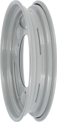 Produktbild von Scheibenrad 2,1 x 12" pulverbeschichtet, weißaluminium - Simson SR50, SR80, SD 25/50, SRA 25/50