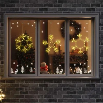 Immagine prodotto di Fiocco di Neve di Natale Bianco caldo 44,5 x 38 cm PVC