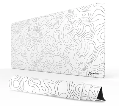Immagine prodotto di Tappetino per mouse da gaming, dimensioni 900 x 400 x 4 mm, colore bianco