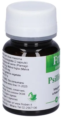 Immagine prodotto di Psillio Malva 40 Capsule Vegetali