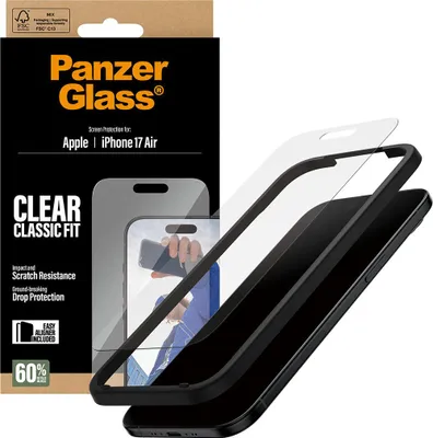 Produktbild von PanzerGlass® Screen Protector iPhone 2025 6.6" | Classic Fit w. EasyAligner