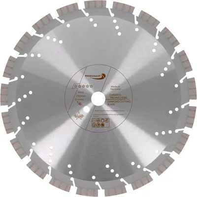Produktbild von PRODIAMANT Diamanttrennscheibe 350mm Beton / Granit Turbo BG013 Bohrung 25,4mm