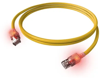 Obrázek produktu pro Sacon 442622,7, 7 m, Cat6a, S/FTP (S-STP), RJ-45, RJ-45, Žlutá