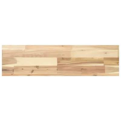 Produktbild von Schweberegal 80x20x4 cm Massivholz Akazie Unbehandelt